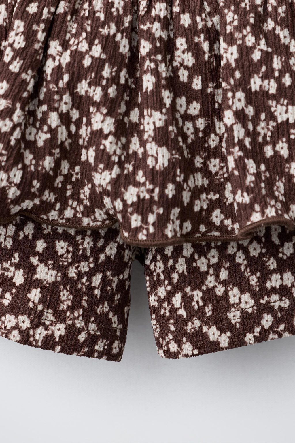 FALDA BERMUDA ANIMAL PRINT / Marr?n - Zara фото 4