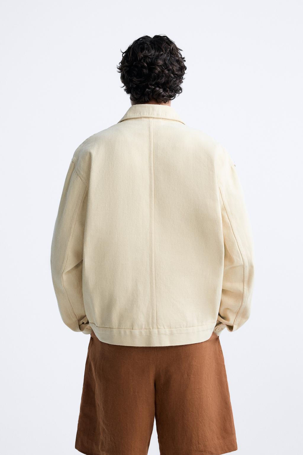 JACKET WITH RAISED PATCHES - Zara фото 4