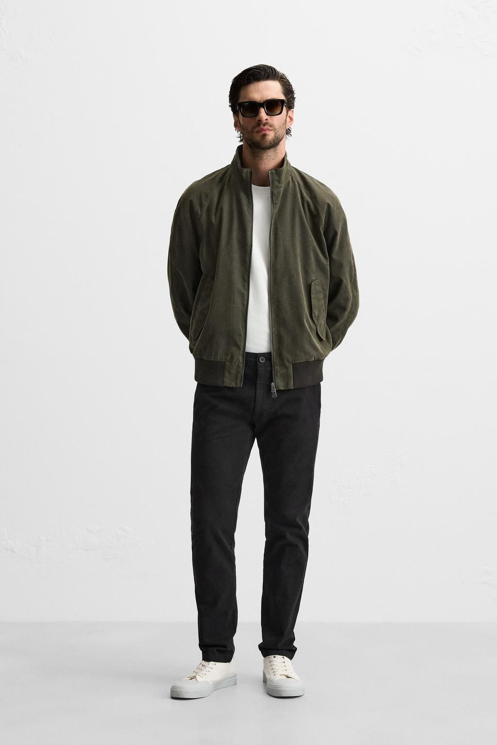 SKINNY FIT CHINO TROUSERS - Zara фото 2