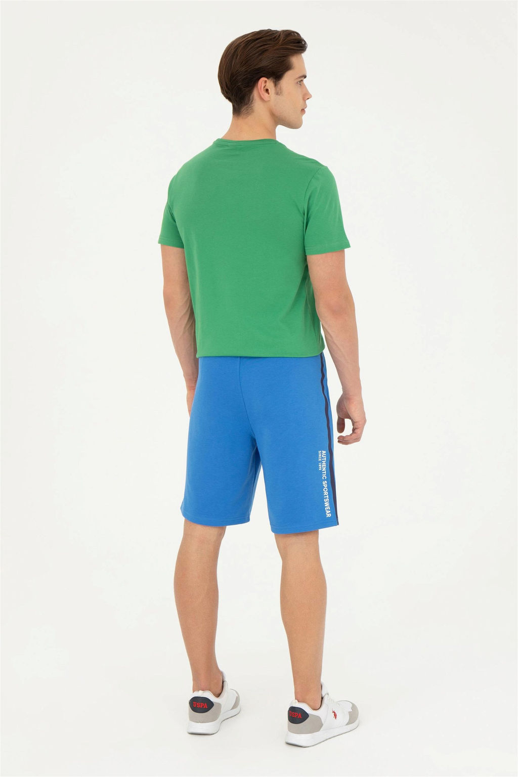 Мужские трикотажные шорты Saks - U.s. polo assn фото 4