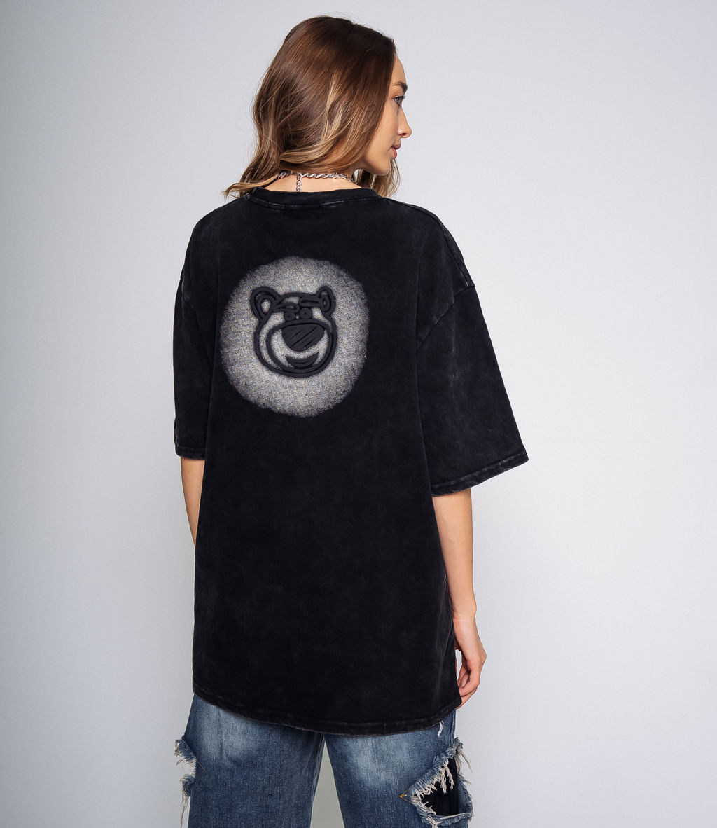 Футболка #КТ3621, черный - Dommod фото 4