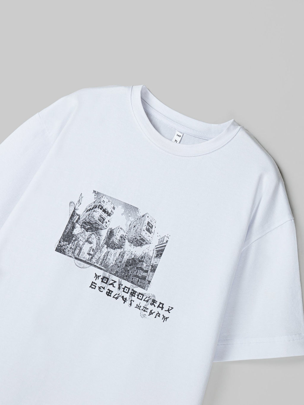 Футболка оверсайз Мозговой штурм 7+ - Bungly фото 4