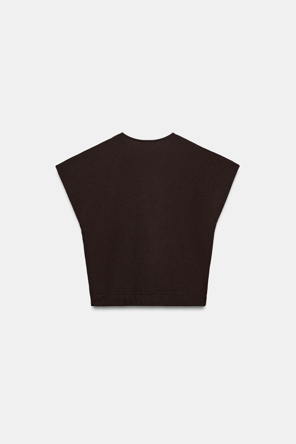 CAMISETA R?STICA ESCOTE PICO / Chocolate