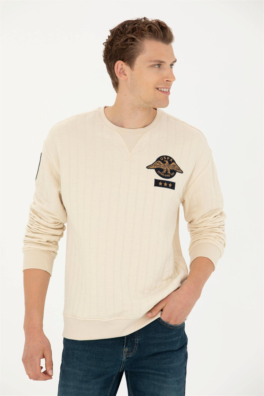 Мужская толстовка с камнем - U.s. polo assn фото 8