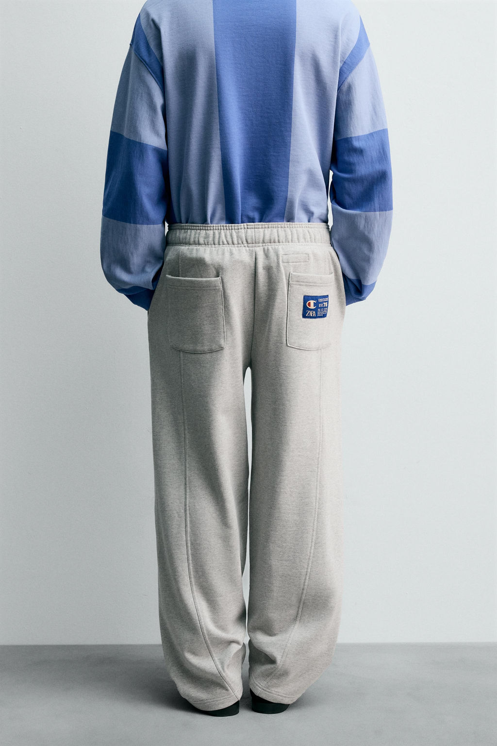 CHAMPION® X ZARA WIDE-LEG JOGGING TROUSERS  фото 3