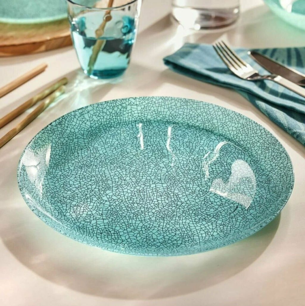 Тарелка обеденная ICY TURQUOISE 26см арт.V0088 - Luminarc фото 14