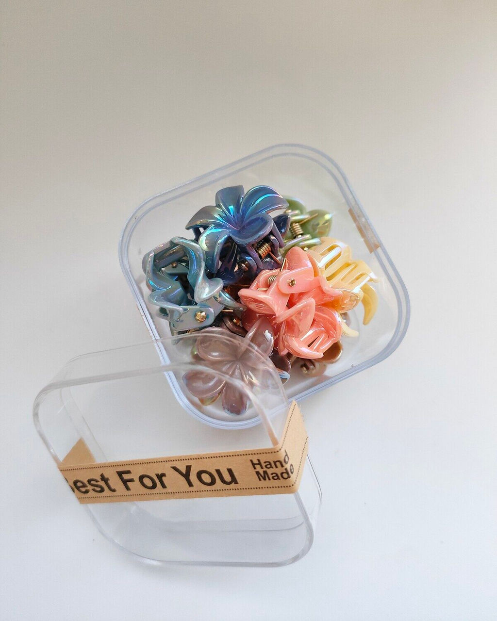 Набор крабиков для волос в боксе (10 шт)