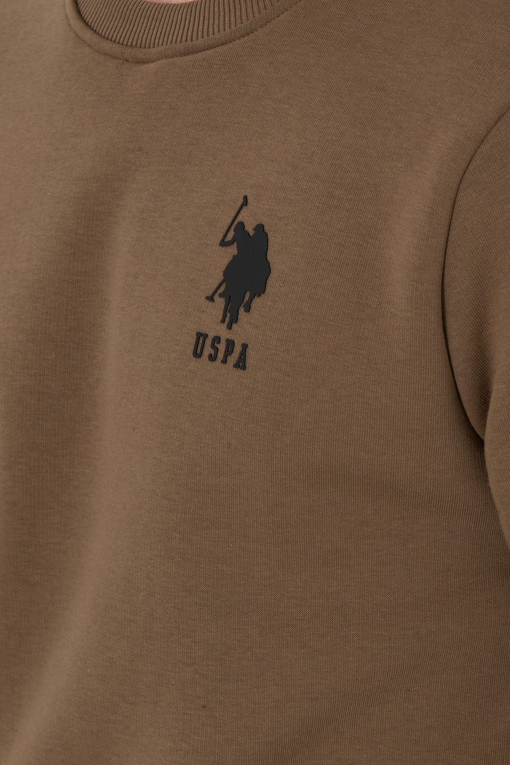 Мужской свитшот цвета хаки Неожиданная скидка в корзине - U.s. polo assn фото 14