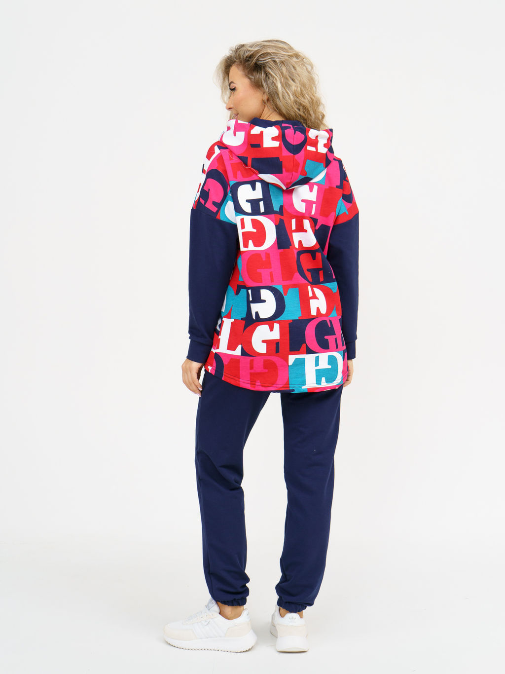 919 Костюм "Буквы/индиго"