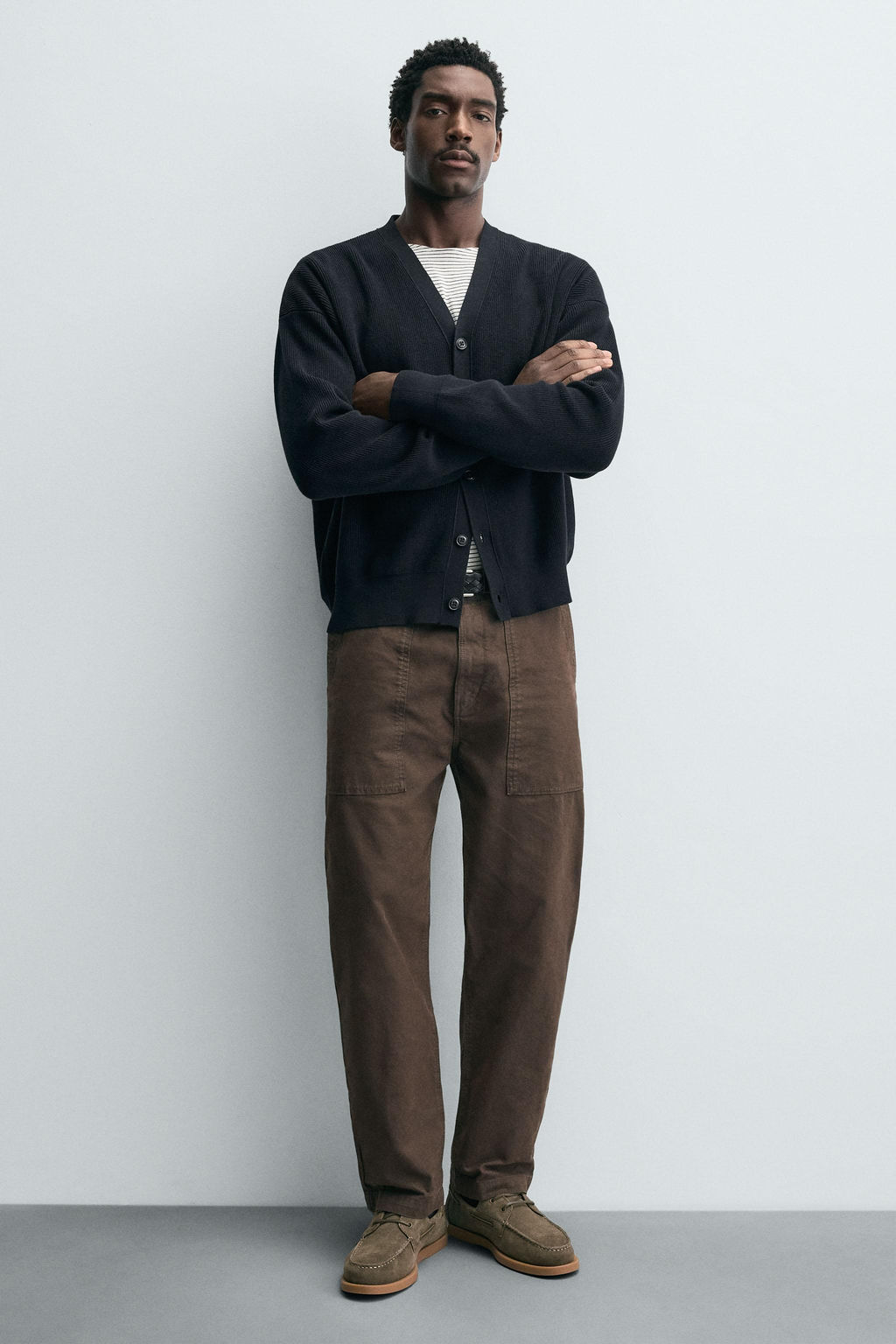LEATHER DECK SHOES - Zara фото 10