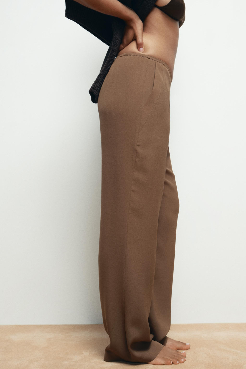 100% SILK TROUSERS