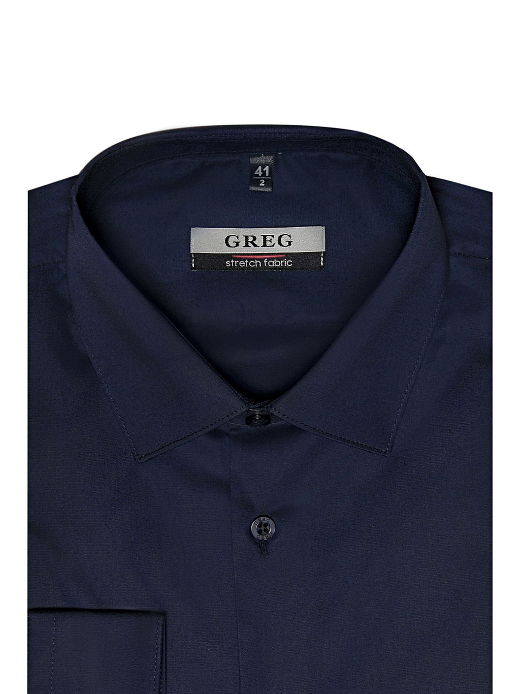 Сорочка мужская длинный рукав GREG 240/237/3383/ZVN STRETCH  фото 3