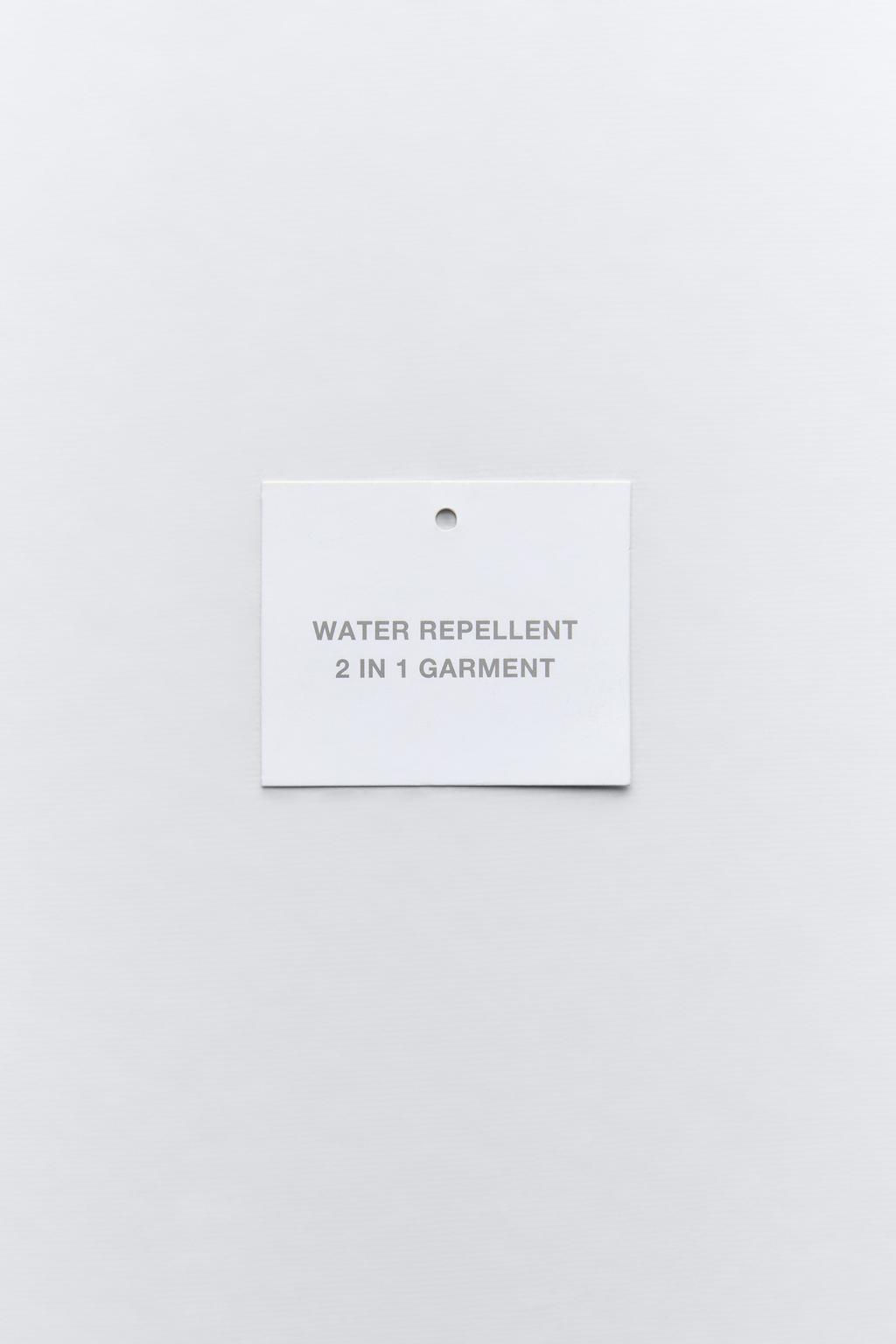 2-IN-1 PARKA WITH WATER-REPELLENT GILET - Zara фото 8