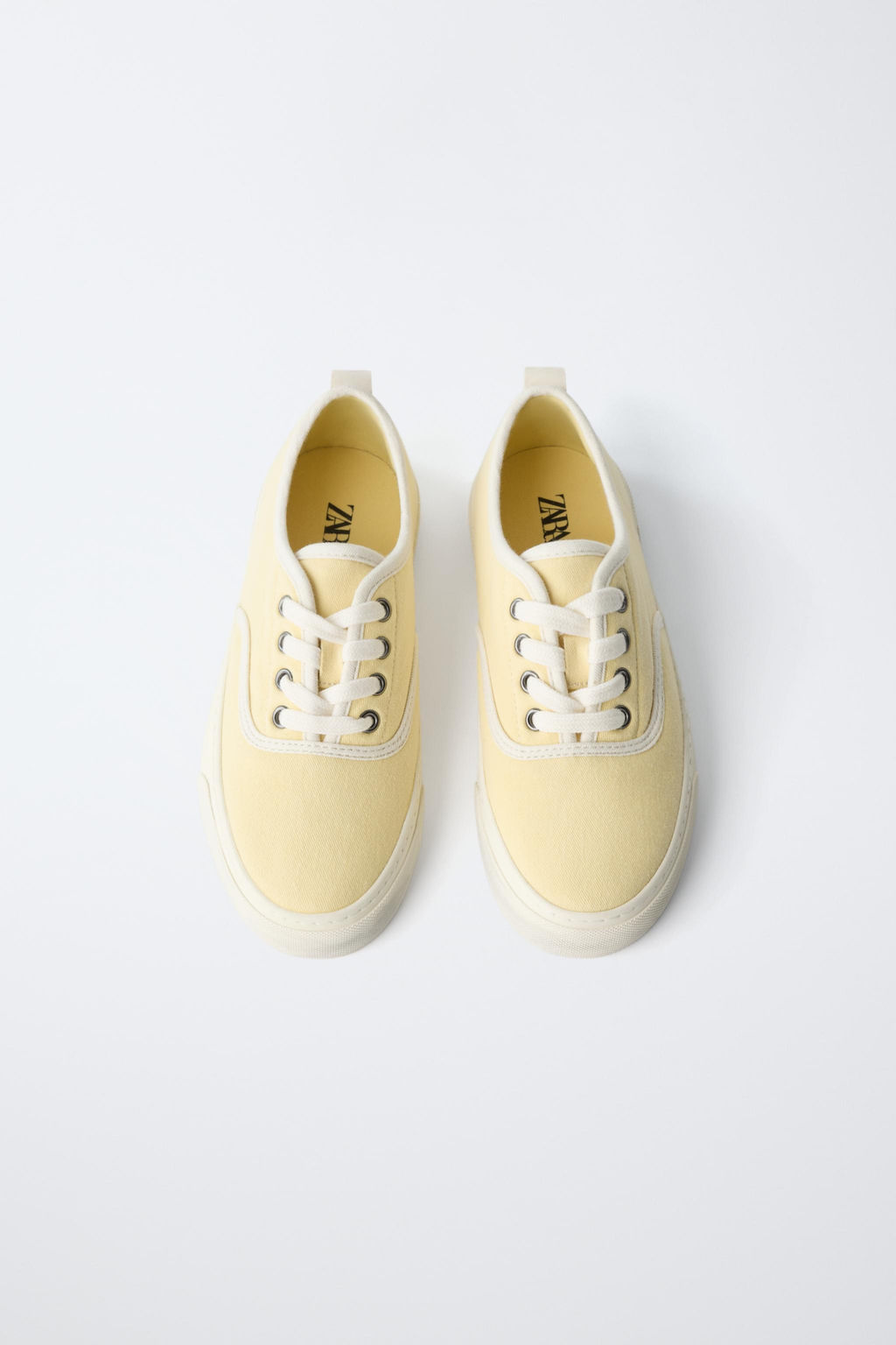 BAMBA CORDONES CASUAL / Amarillo - Zara фото 5