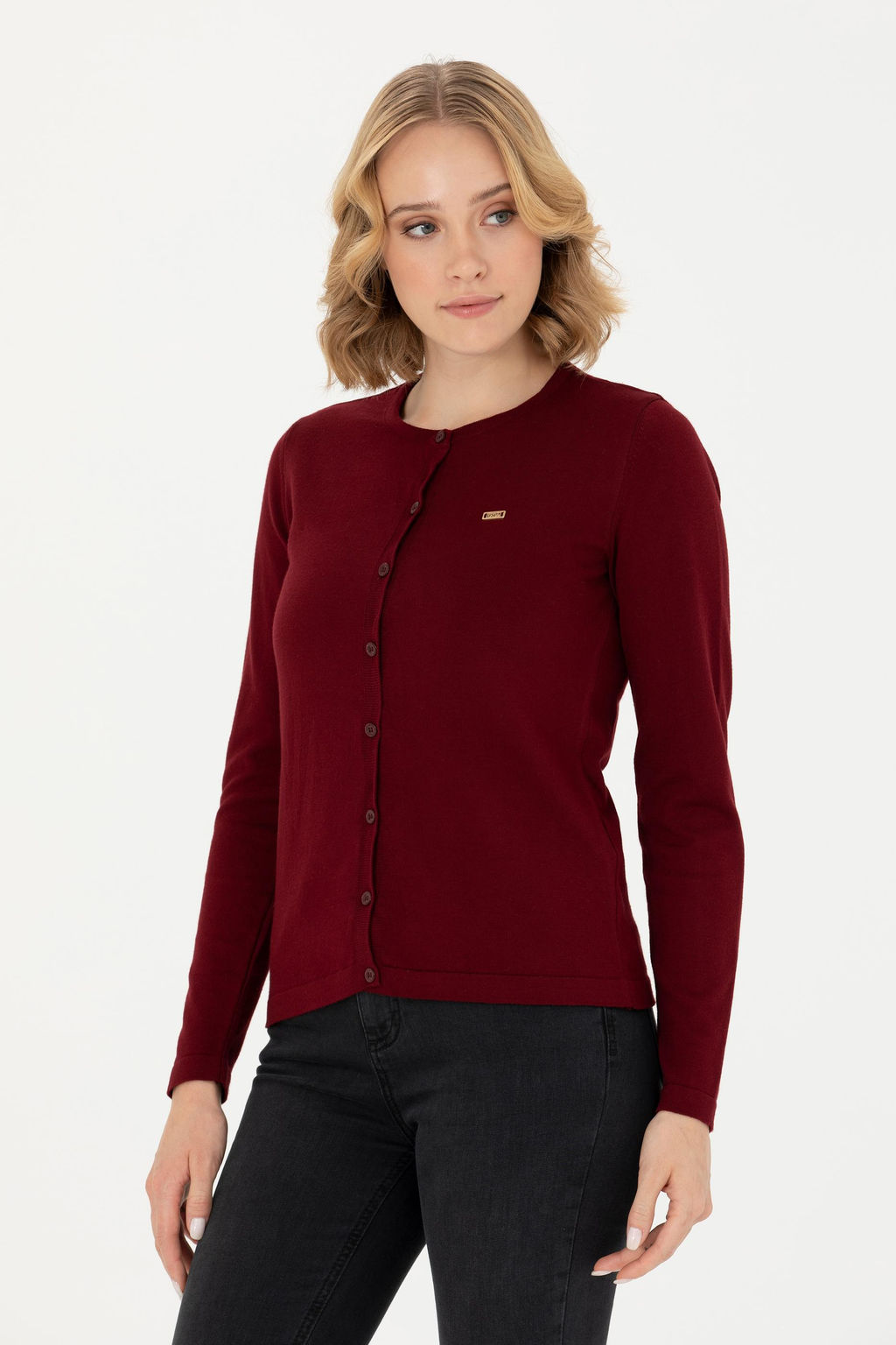 Kad_n Bordo Basic Triko H_rka