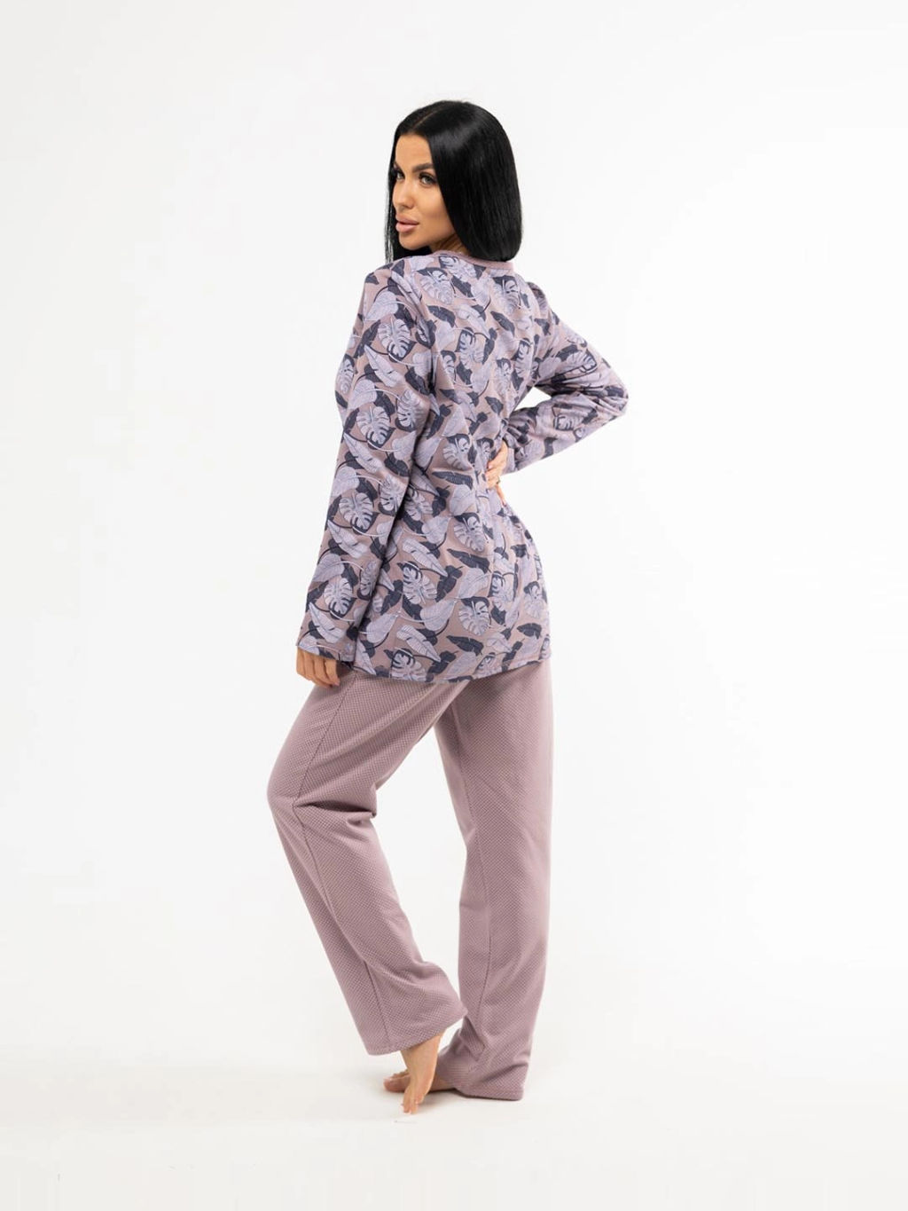 Пижама женская, цвет бежевый