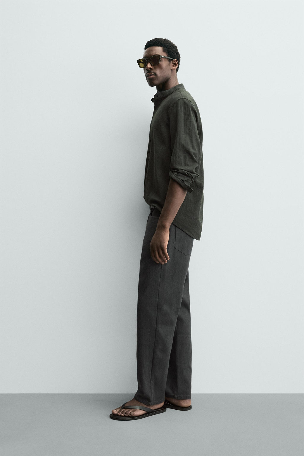 STRAIGHT-LEG JEANS - Zara фото 14