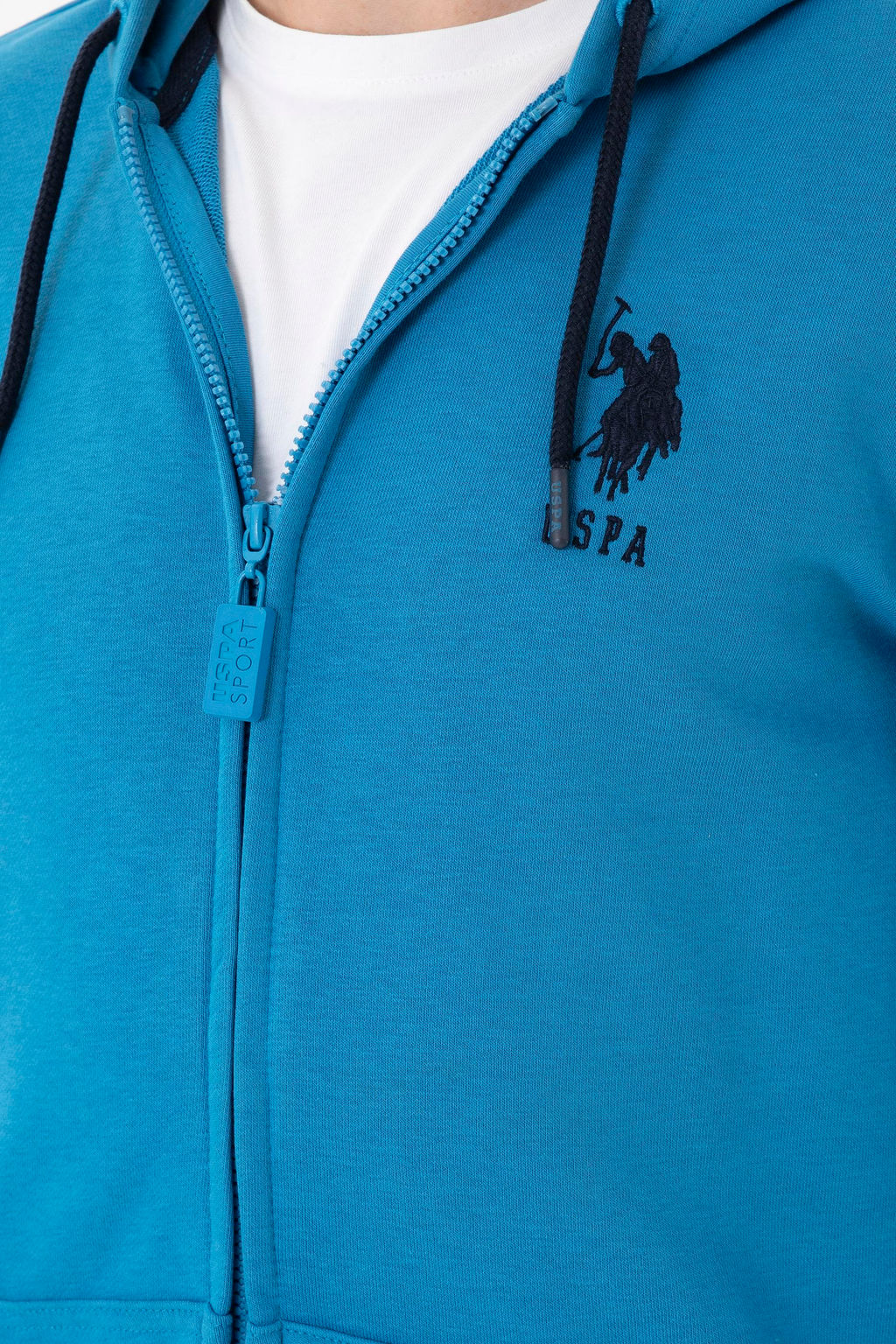 Мужской кобальтово-синий свитшот - U.s. polo assn фото 7