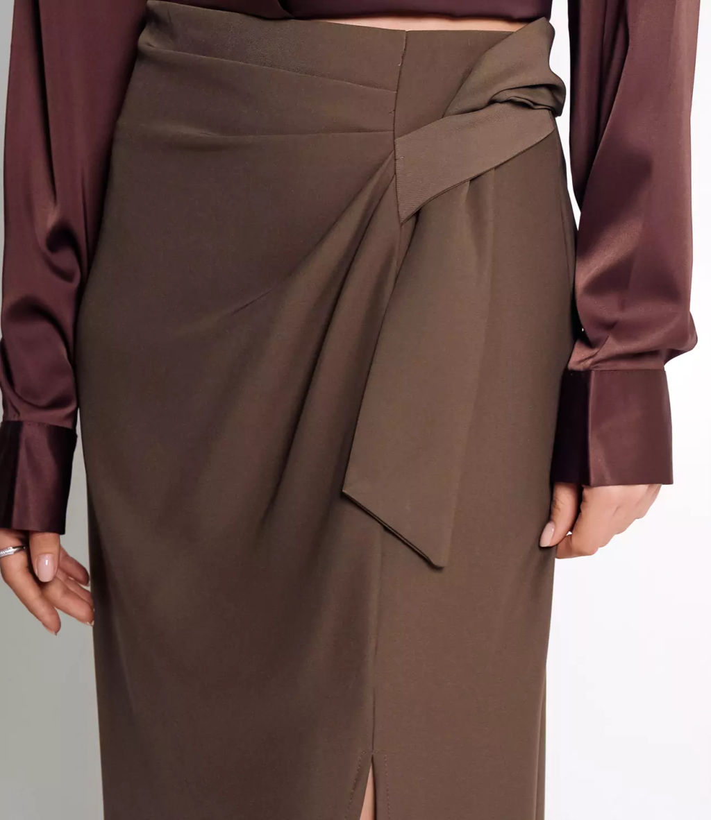 Юбка #КТ8085 (1), хаки