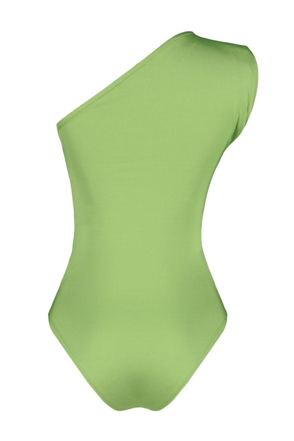 Elma Yesili Asimetrik Yaka Alttan C?tc?tl? Esnek Orme Body TWOSS22BD00014