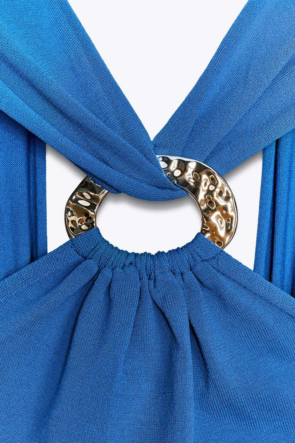 HALTER KNIT TOP - Zara фото 9