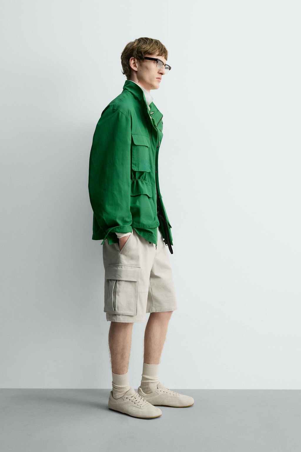 RELAXED FIT JACKET WITH POCKETS - Zara фото 13