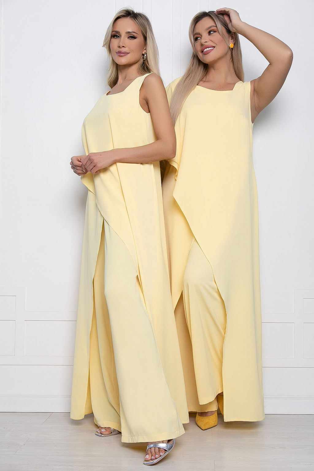 Костюм Вечер в Сан-Ремо желтый К10137 - Lt collection фото 7