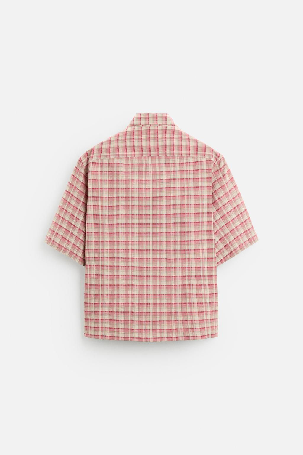 CHECK SHIRT - Zara фото 7