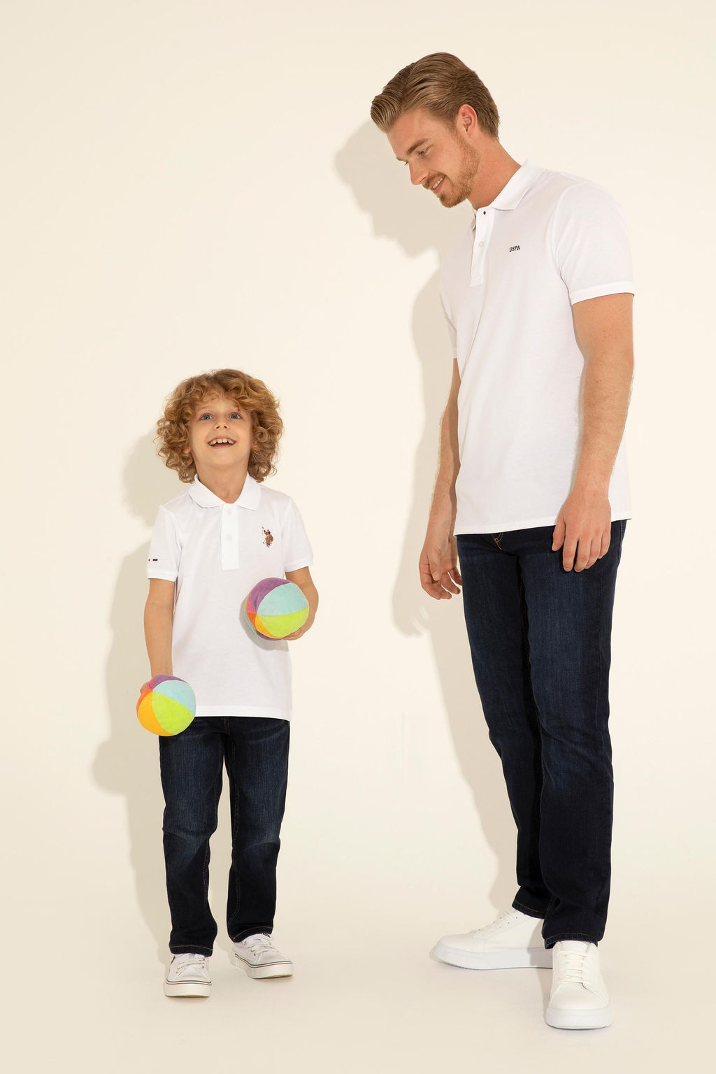 Белая базовая футболка для мальчика - U.s. polo assn фото 7