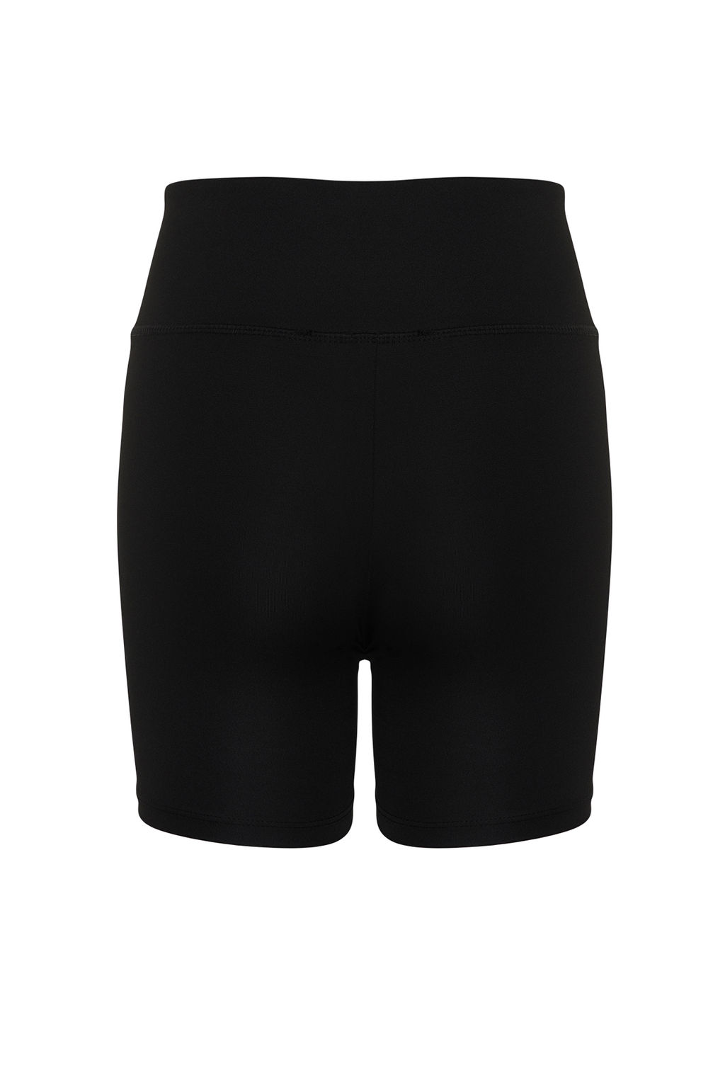 TRENDYOLMILLA Siyah Toparlay?c? Kruvaze Bel Detayl? Orme Spor Sort/K?sa Tayt TWOSS21SR0714  фото 8