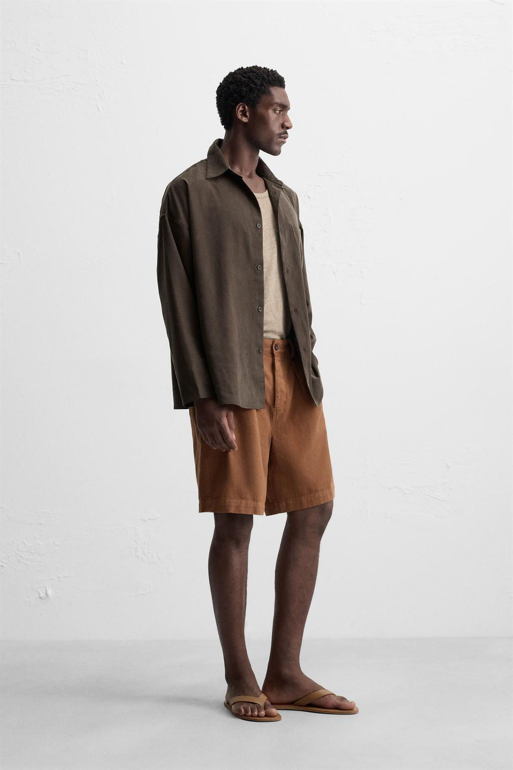 OVERSIZE FIT SHIRT - Zara фото 5