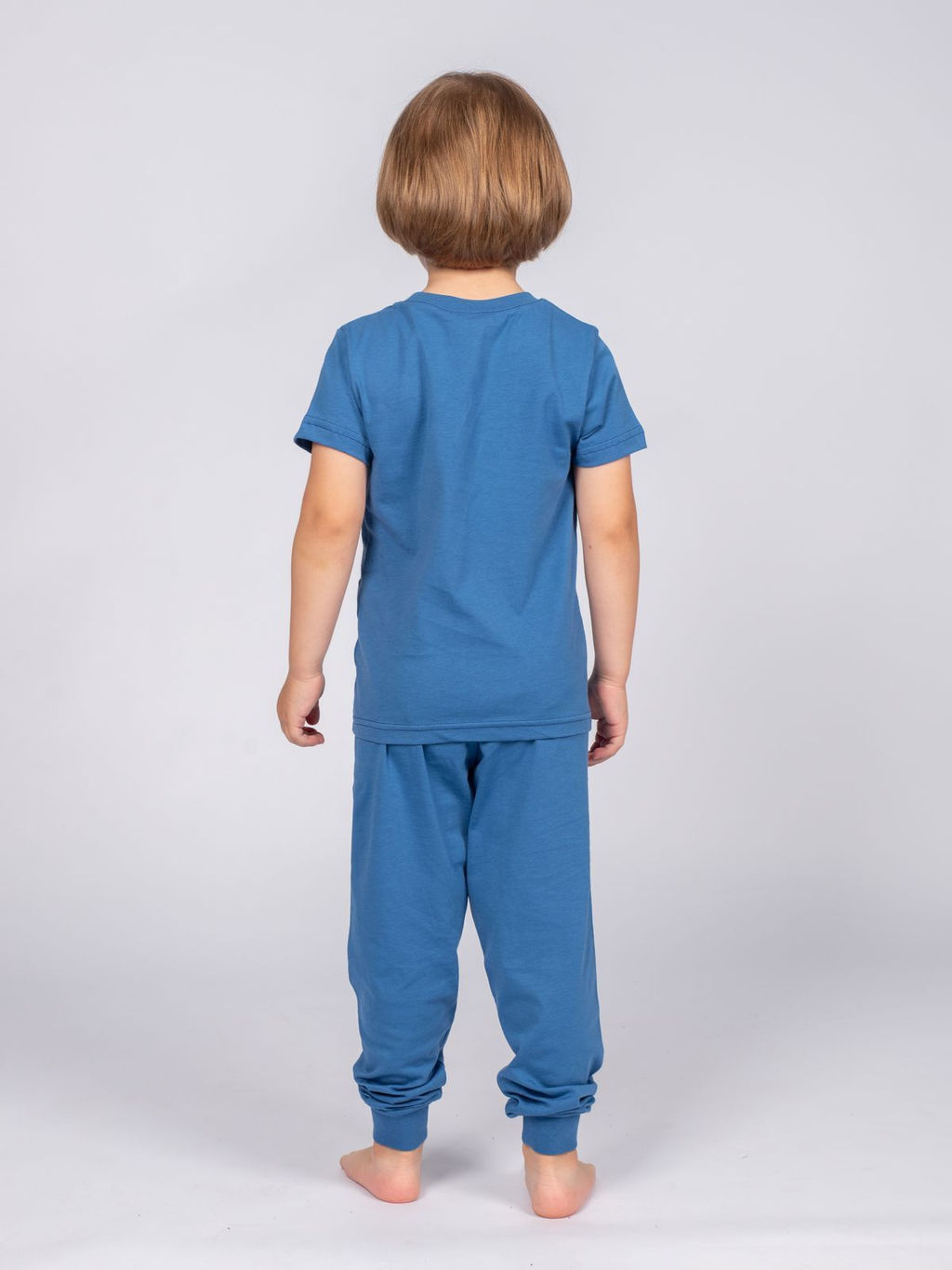 Пижама для мальчика (футболка+брюки) 92247 Индиго* 720 Lets go - Let's go фото 3