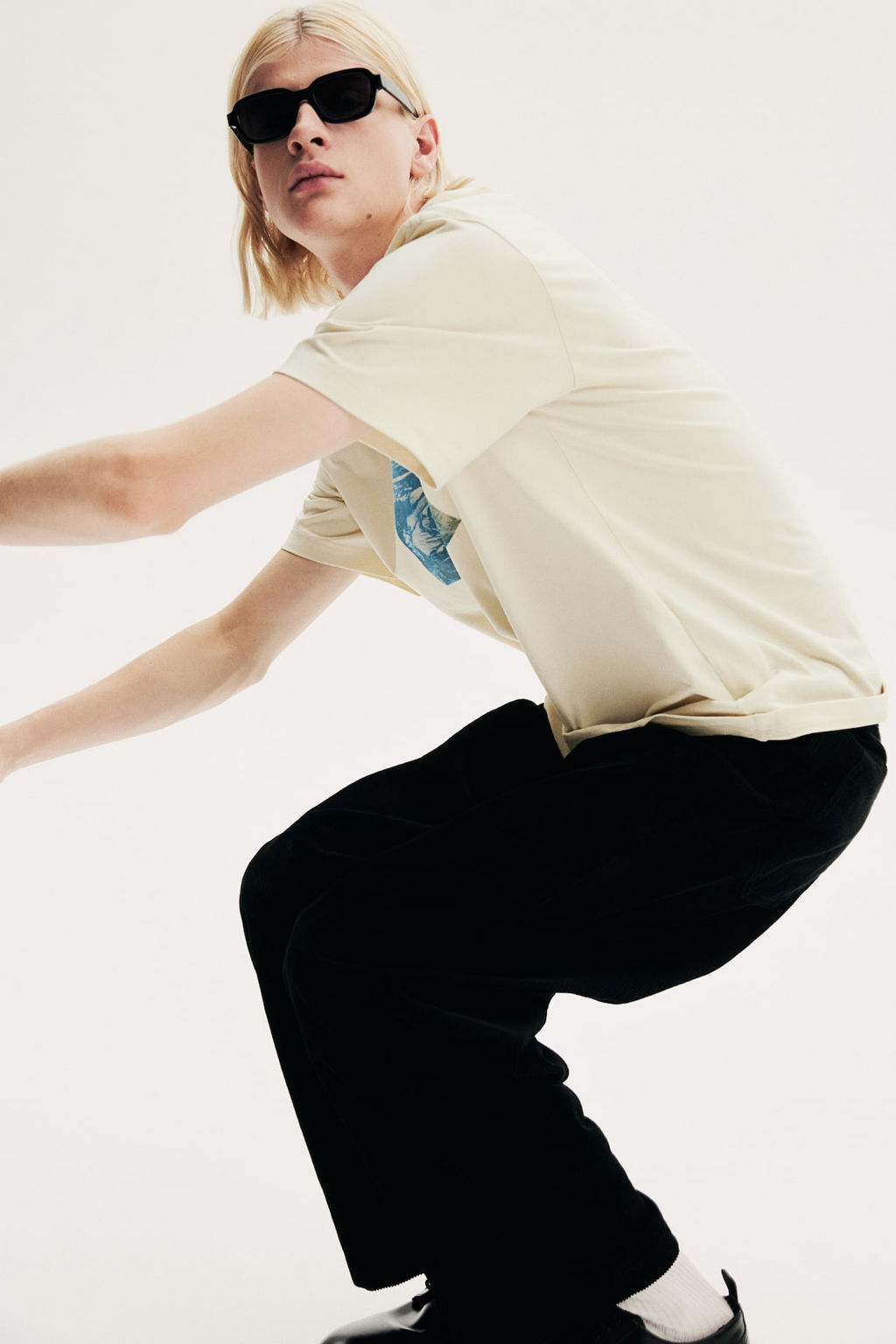 Camiseta con motivo estampado Loose Fit - H&m фото 4