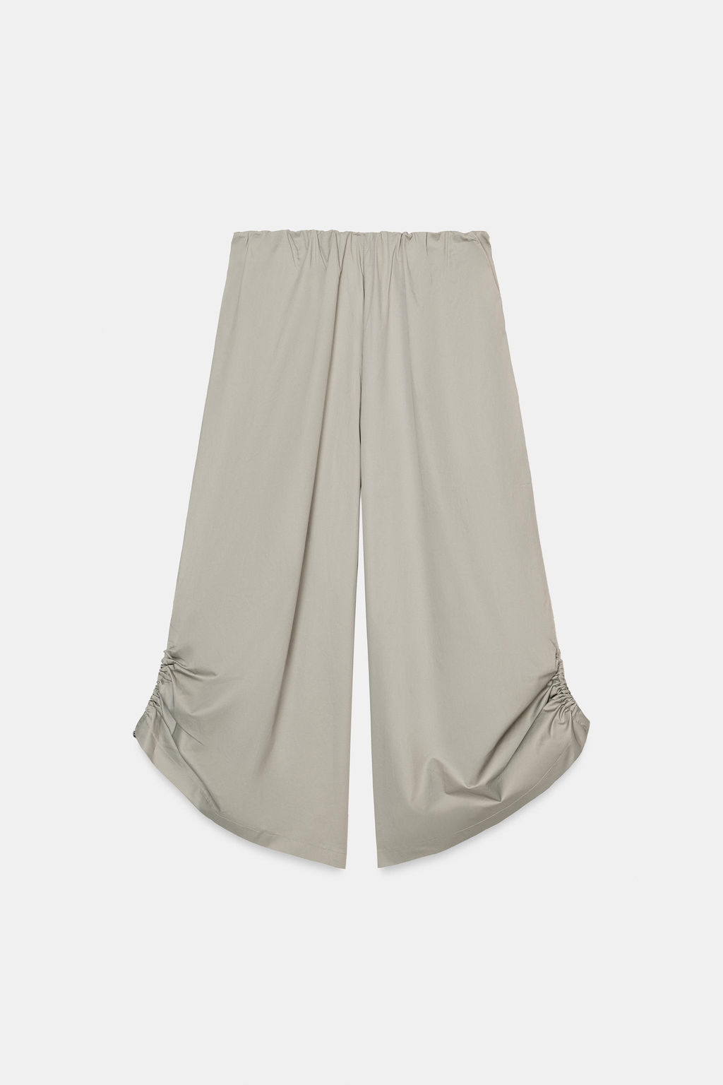 PANTAL?N CULOTTE BAJO AJUSTABLE / Gris?ceo - Zara фото 7