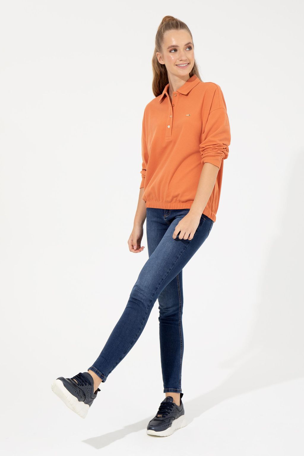 U. S. Polo Assn Женские синие джинсовые брюки - U.s. polo assn фото 3