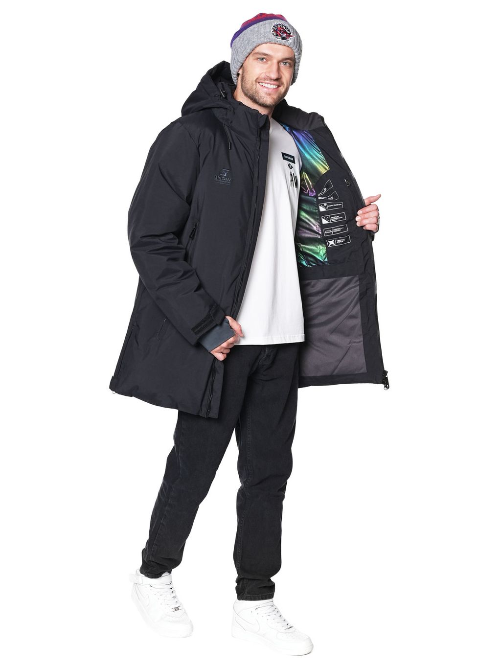 Куртка A-8909 Черный