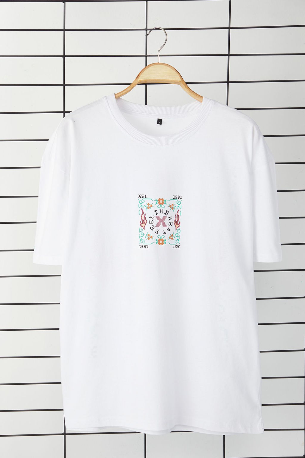 TRENDYOL MAN Siyah Oversize/Genis Kesim Bask?l? %100 Pamuk T-Shirt TMNSS25TS00067 - Trendyolmilla фото 9