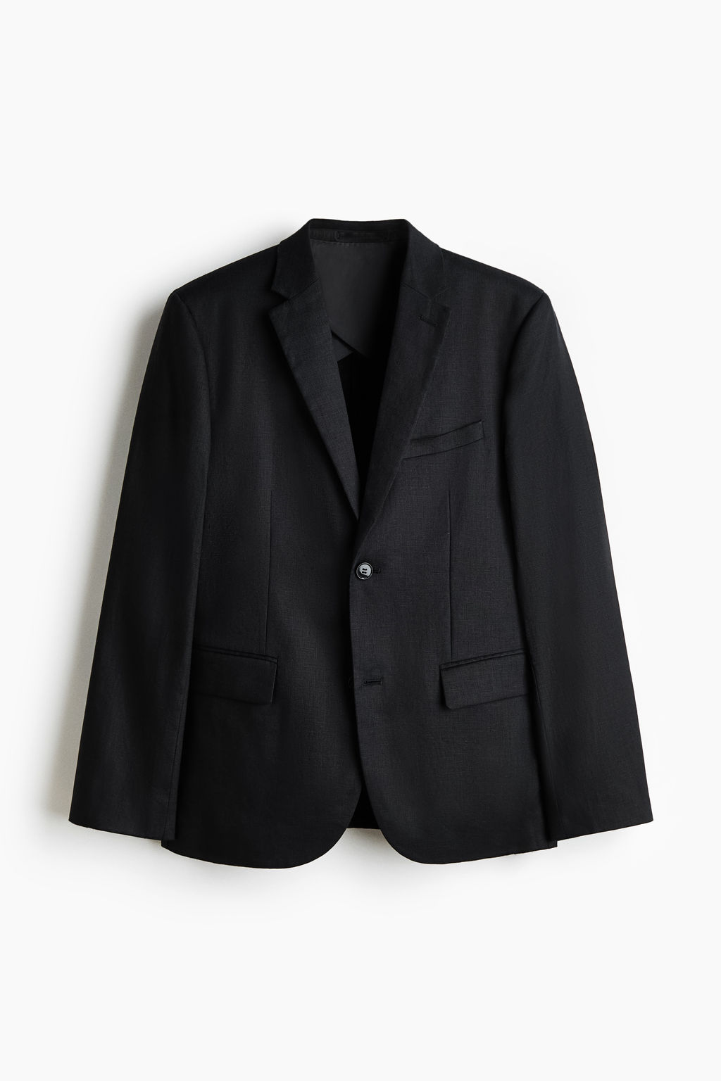 Americana de lino Slim Fit - H&m фото 3