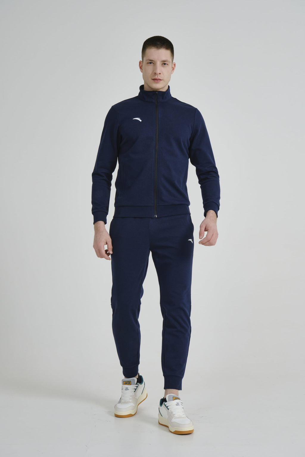 Олимпийка трикотажная Синий - Anta фото 4