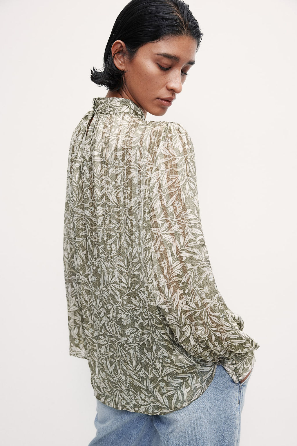 Blusa estampada - H&m фото 4