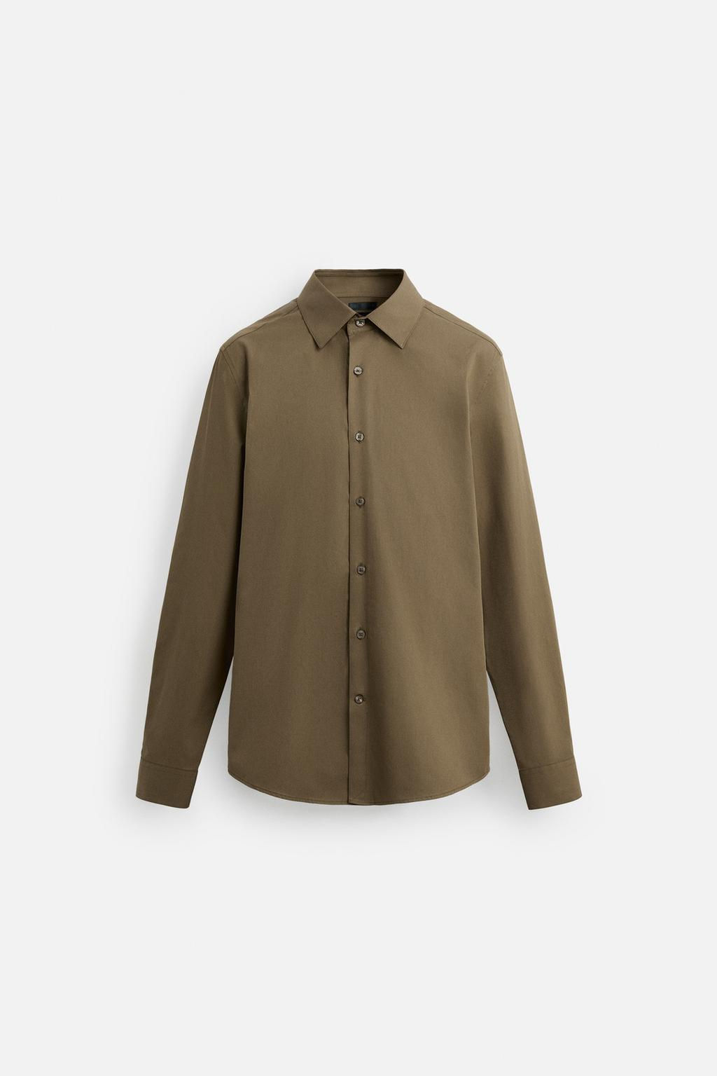 SLIM FIT SHIRT - Zara фото 6
