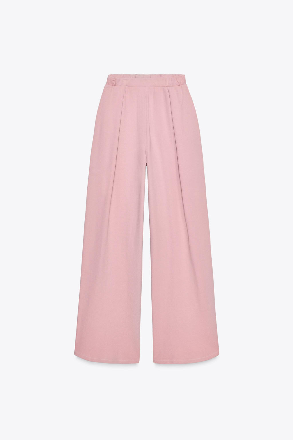 WASHED-EFFECT INTERLOCK TROUSERS - Zara фото 5