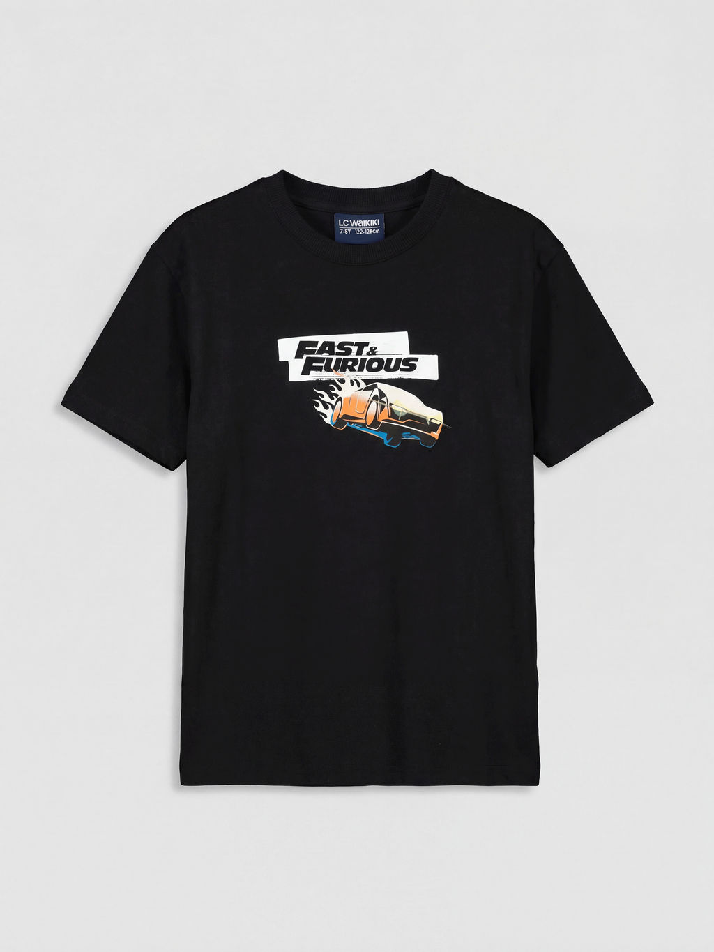 Fast & Furious Bask?l? Erkek ?ocuk Ti??rt