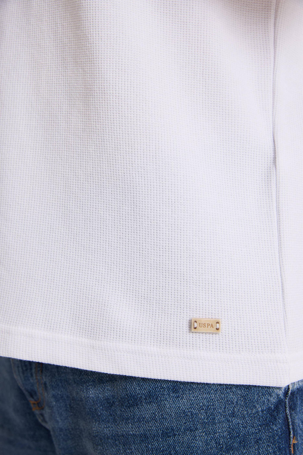 Erkek Beyaz Regular Fit Polo Yaka Ti__rt