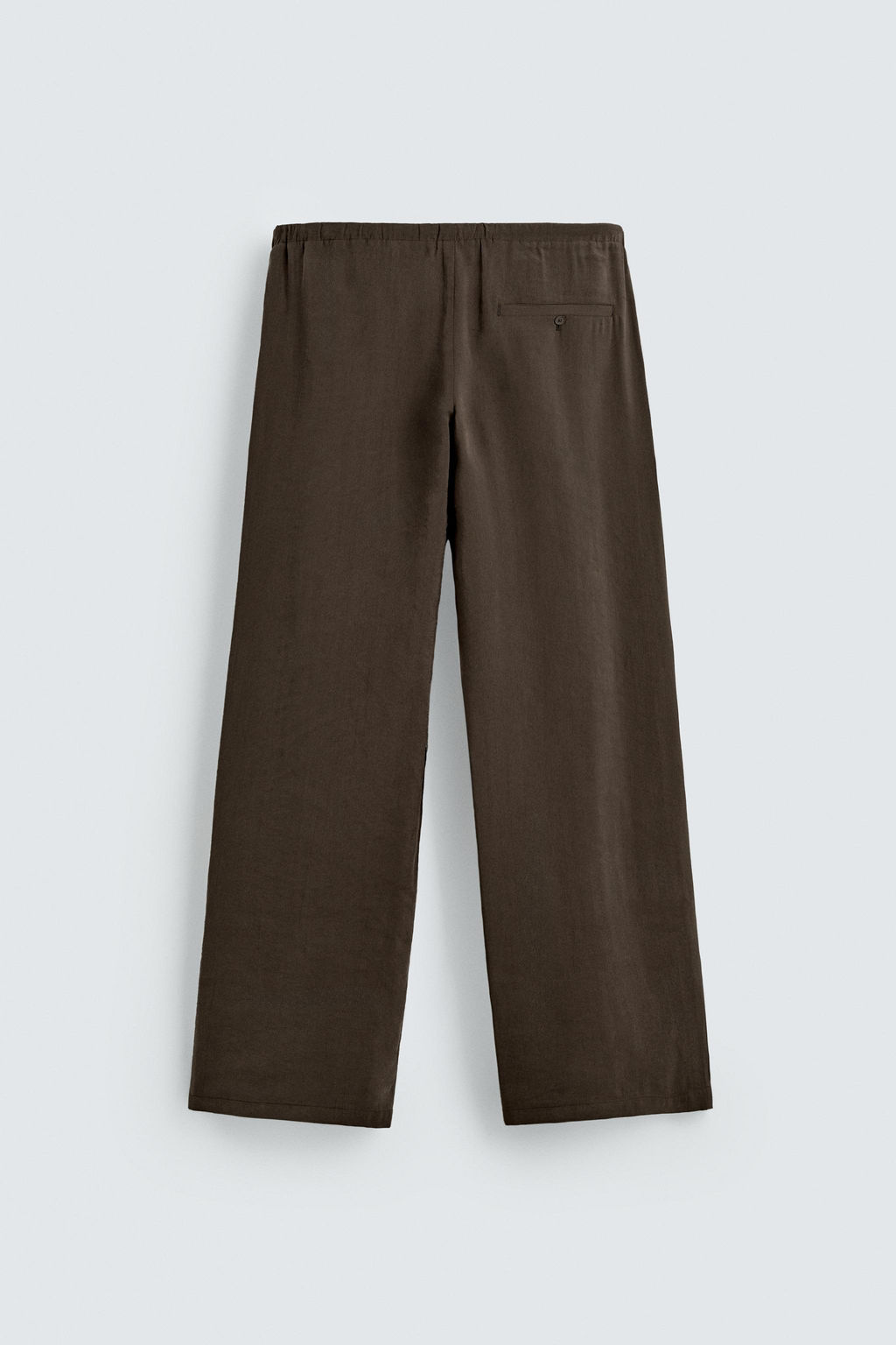 RELAXED FIT FLOWING TROUSERS - Zara фото 18