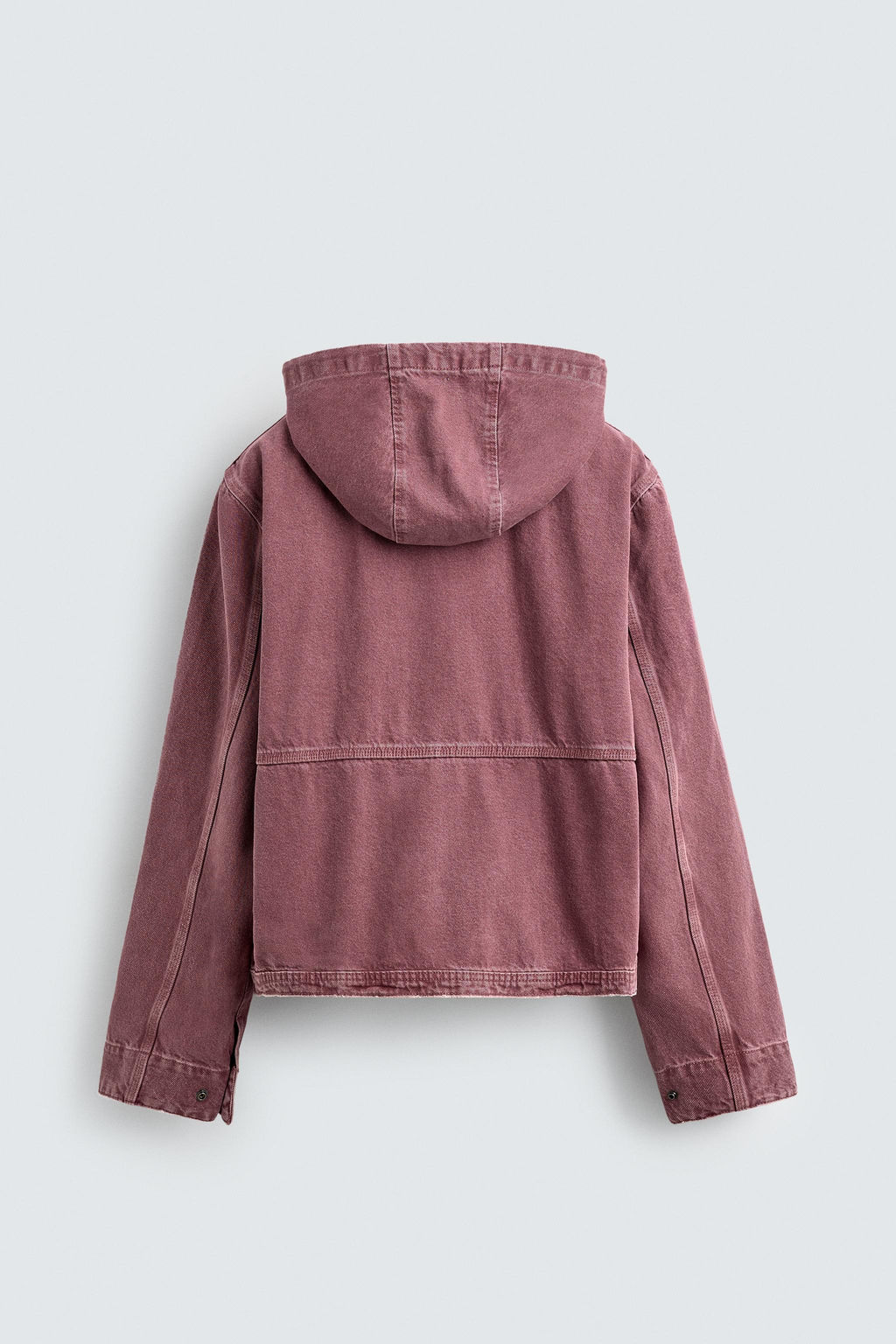 WASHED HOODIE JACKET - Zara фото 8