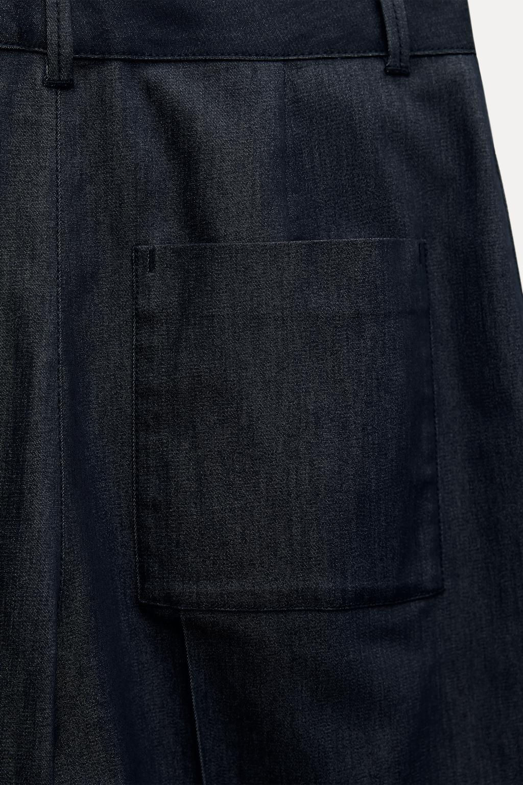 HIGH-WAIST CULOTTE TROUSERS - Zara фото 10