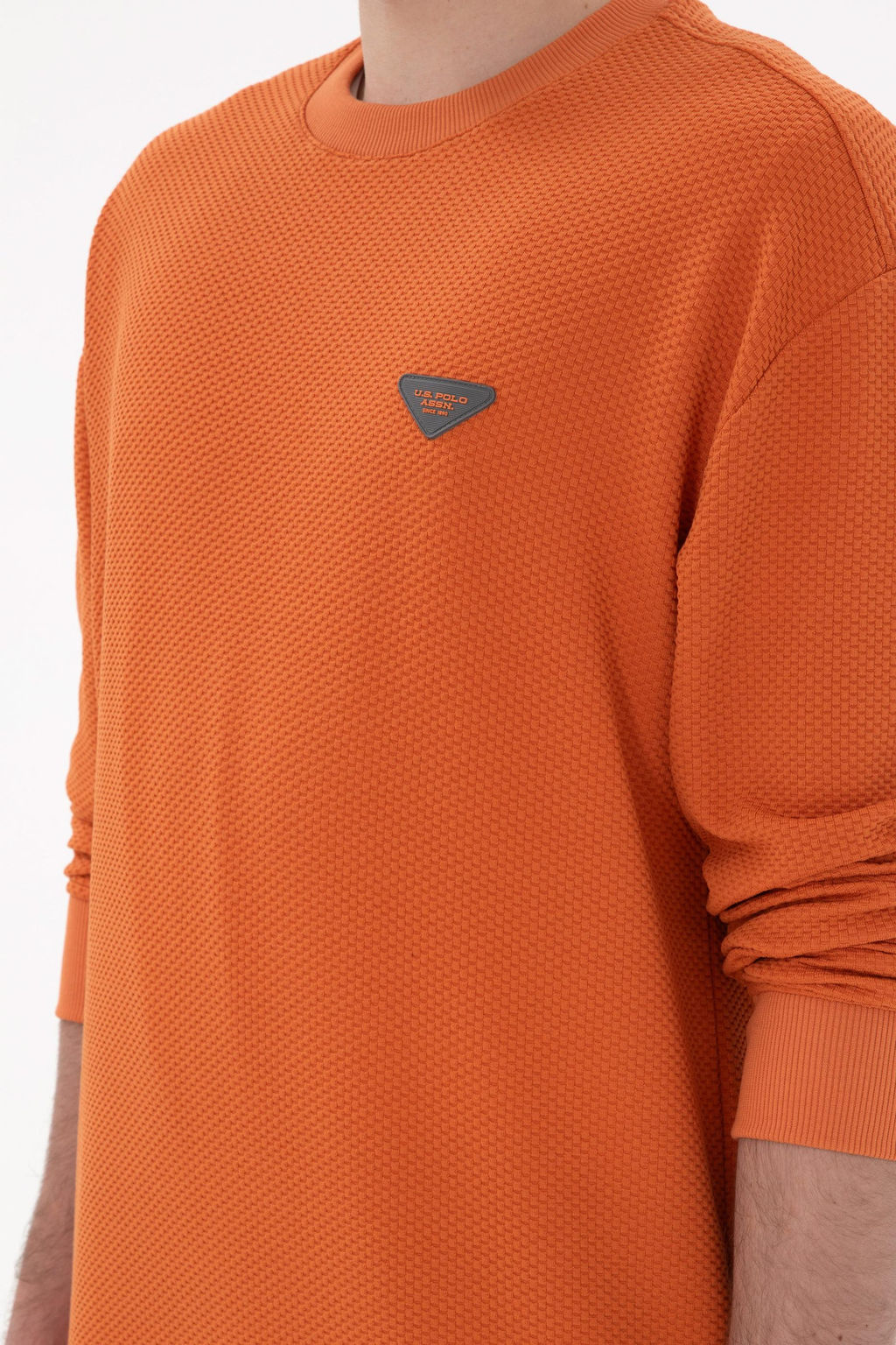 Мужской свитшот цвета корицы Неожиданная скидка в корзине - U.s. polo assn фото 7