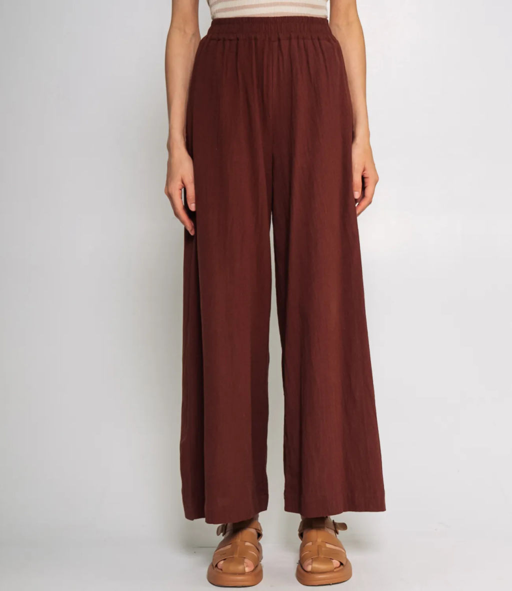 Брюки #ОКТ115007, шоколадный