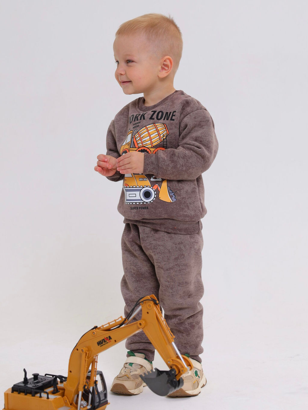 Свитшот(толстовка) с начесом для мальчика Футер - Оптима фото 10